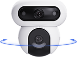 EZVIZ H90 Dual 4MP 2K⁺ & 2K⁺ Dual-Lens Pan & Tilt Wi-Fi Out-Door Camera - Image 3